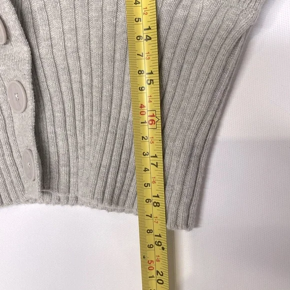 Aritzia Wilfred Plunge Front Cardigan - Picture 10 of 13